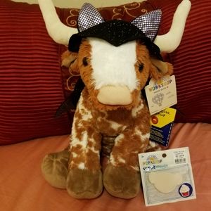 NWT HTF Build-A-Bear Longhorn Plush!